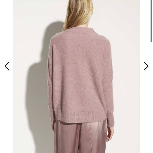 Vince Boiled Cashmere Funnel Neck Pullover - Picture 4 of 4